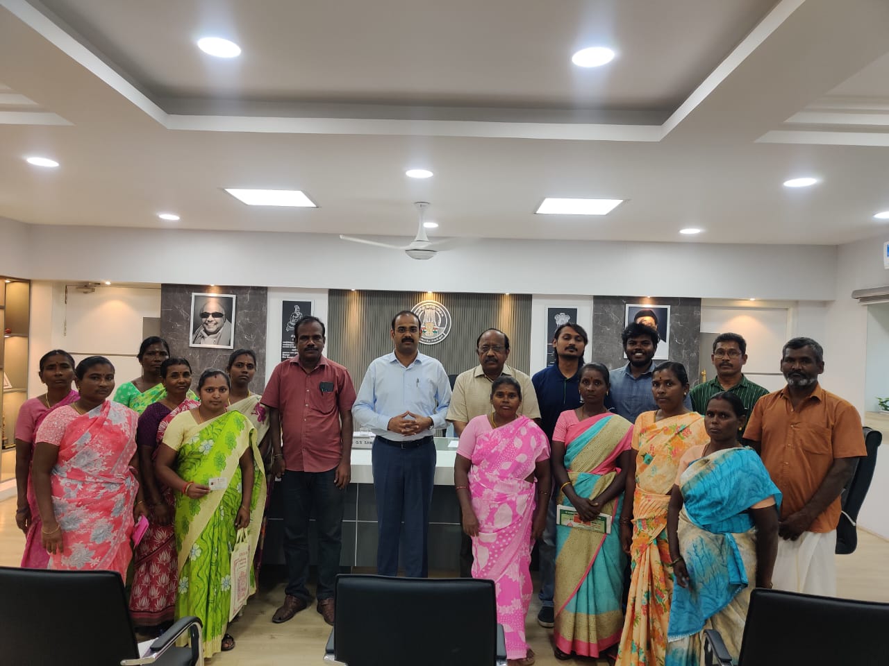 Coimbatore Collector was Apprication for Creating the Social Impact in Community